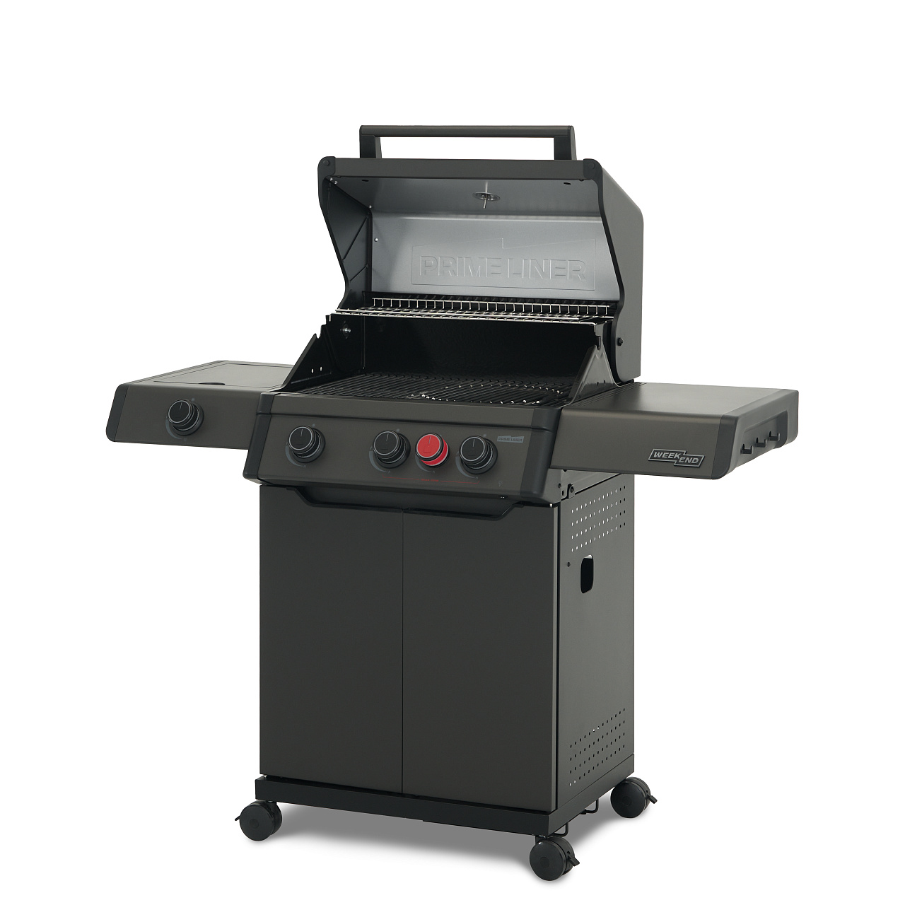 Газовый гриль PRIMELINER WEEKEND 3B комплектация DELUXЕ