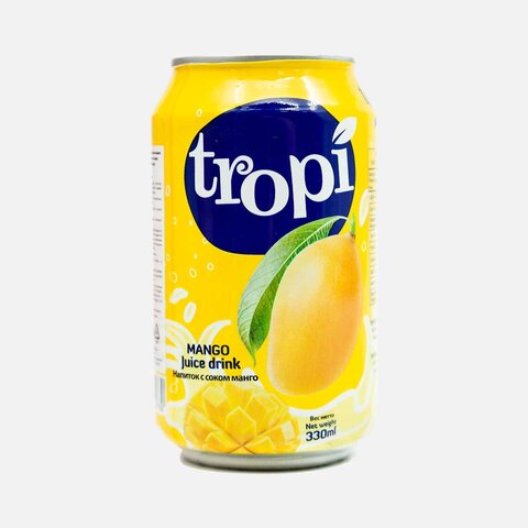 Напиток ТРОПИ с натуральным соком Манго 330мл