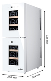 Винный шкаф Libhof Amateur APD-12 white