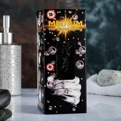 Черное фигурное мыло 