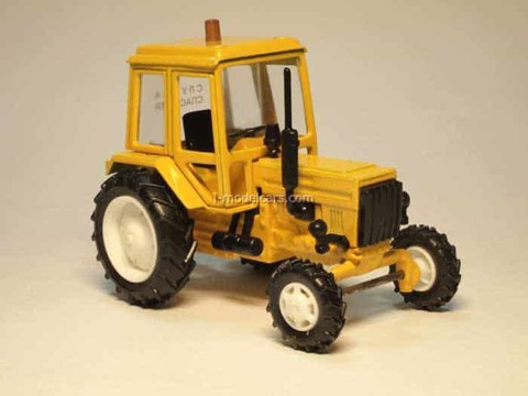 Tractor MTZ-82 Belarus Rescue Service (yellow) Agat Mossar Tantal 1:43