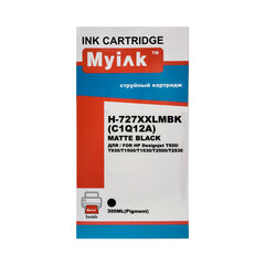Картридж MyInk 727 XXL (C1Q12A) для HP DesignJet T1500/T2500/T920 Matte Black Pigment