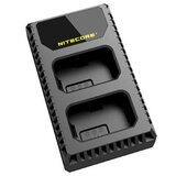 Зарядное устройство Nitecore USN1 Dual Slot USB Charger для аккумуляторов NP-FW50