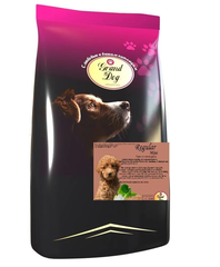 Grand dog корм сухой для взрослых собак мелких пород говяжий рубец регулярный