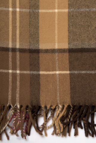 Плед-покрывало 130х170 Luxberry Vandyck коричневый