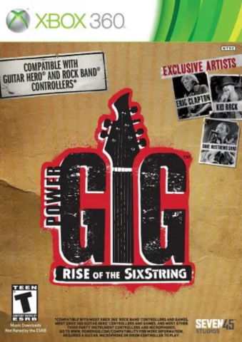 Power Gig Rise of The Six String [Xbox 360]