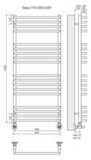 Полотенцесушитель Terminus Берн П18 500х1200