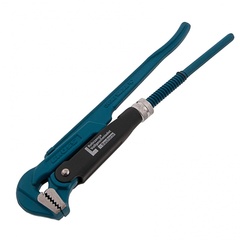 15600 Ключ трубный рычажный, №0, 3/4", цельнокованый, CrV, тип - "L" Gross