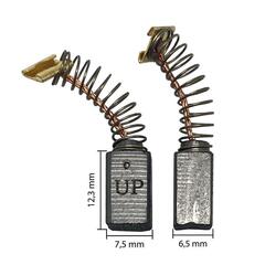 Щетка графитовая UNITED PARTS 6,5х7,5х12,3мм для HITACHI (аналог 999072/999041) (10шт)