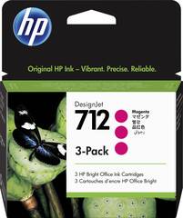Набор 3-pack HP 3ED78A пурпурный для HP DesignJet T210/T230/T250, HP DesignJet T630/T650, HP DesignJet Studio. 3*29 ml