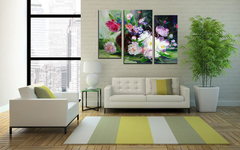 Модульная картина "Пионы"