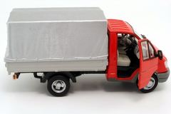 GAZ-3302 Gazelle red-gray Autobahn Cararama 1:50