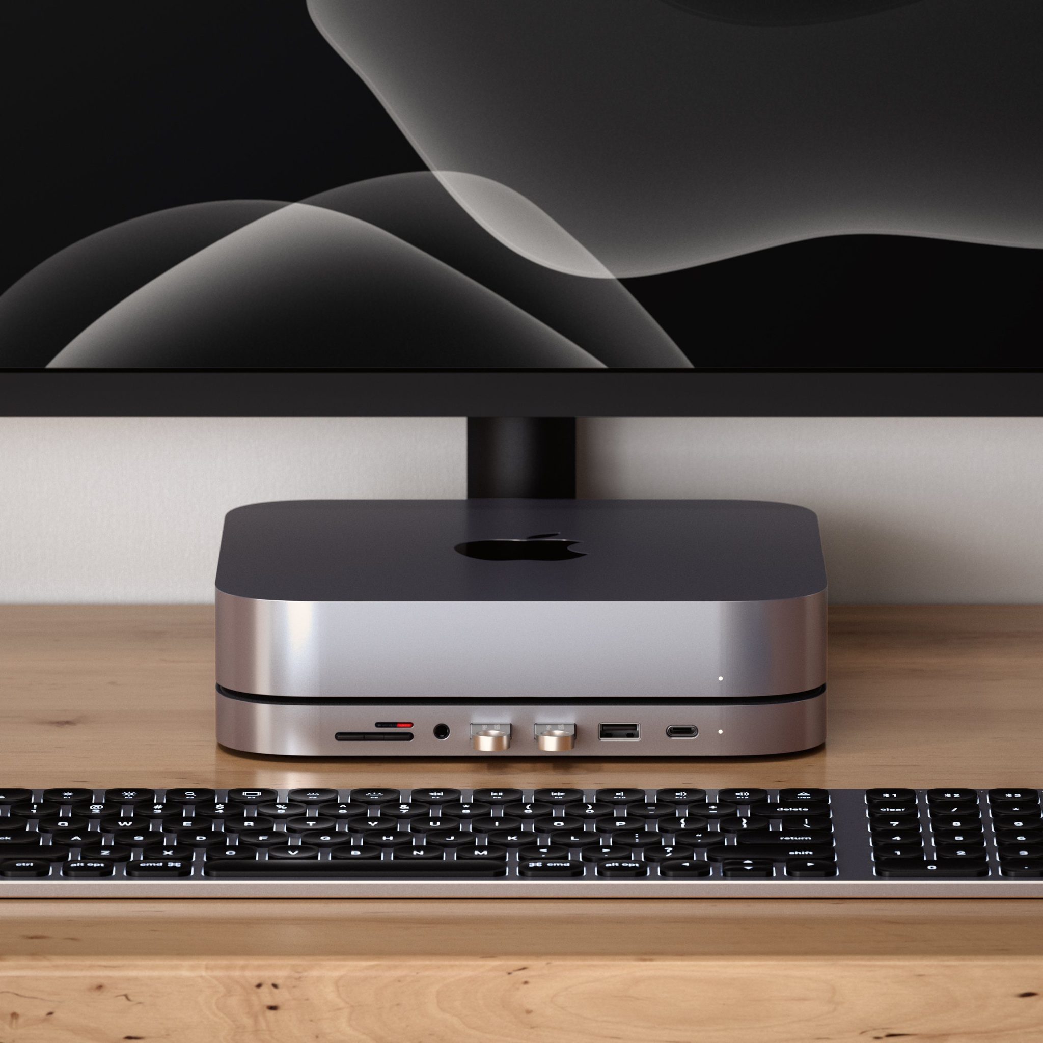 Купить Док станция Satechi Mac Mini Stand & Hub для Mac Mini - по ...