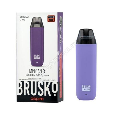 Электронная сигарета Brusko Minican 3 - Светло-фиолетовый