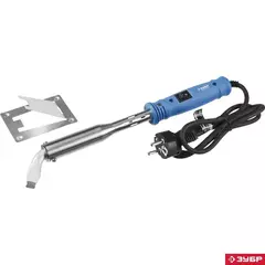 ЗУБР Ceramic PRO, 200 Вт, клин, высокомощный электропаяльник с пластиковой рукояткой, Профессионал (55301-200)