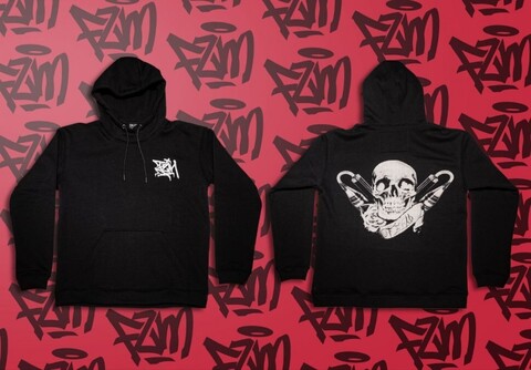 Толстовка  FZM ЧБ черная XL