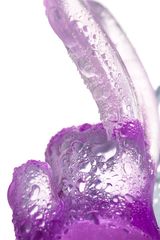 Фиолетовый вибратор High-Tech fantasy - 22,5 см. - 