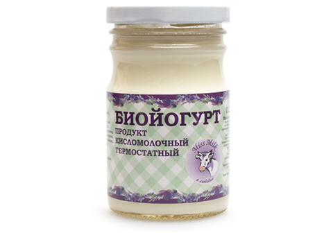 Биойогурт из коровьего молока 2,5% "Miss Milk", 200мл