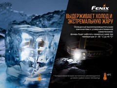 Фонарь налобный Fenix HP25R V2.0 1600lm аккумуляторный
