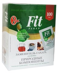 Сахарозаменитель на основе инулина Fit Parad № 10, саше, 100 шт