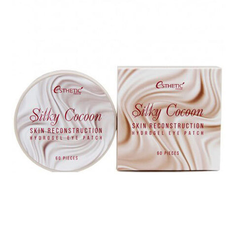 Esthetic House Silky Cocoon Hydrogel Eye Patch - Патчи гидрогелевые с шелком