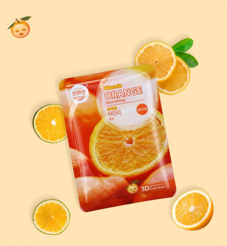 Тканевая маска для лица Belov Moods Vitamin Orange Facial Mask, 38 гр