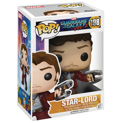 Фигурка Funko POP! Bobble Marvel Guardians Of The Galaxy 2 Star-Lord w/Chase (198) 12784