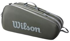 Теннисная сумка Wilson Tour 6 PK Racket Bag - dark green