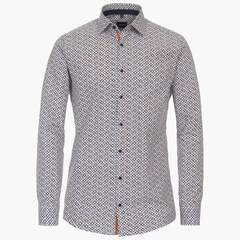 Сорочка мужская Venti Modern Fit 134121400-100 с геометрическим рисунком