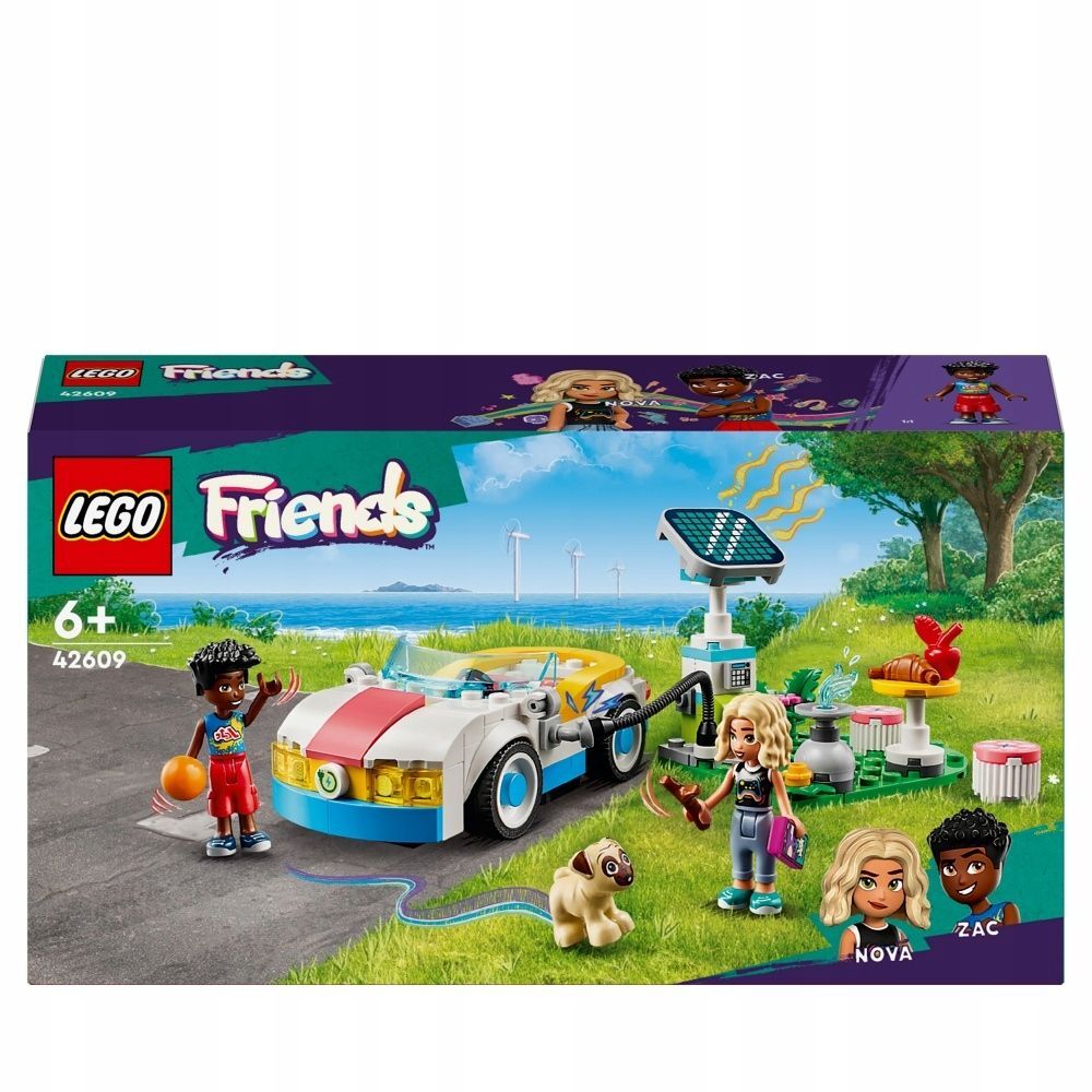 Конструктор LEGO Friends - Электромобиль и станция - Лего Друзья 42609  купить в Москве | Доставка по России.