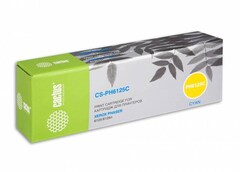 Картридж лазерный Cactus CS-PH6125C 106R01335 голубой (1000стр.) для Xerox Phaser 6125