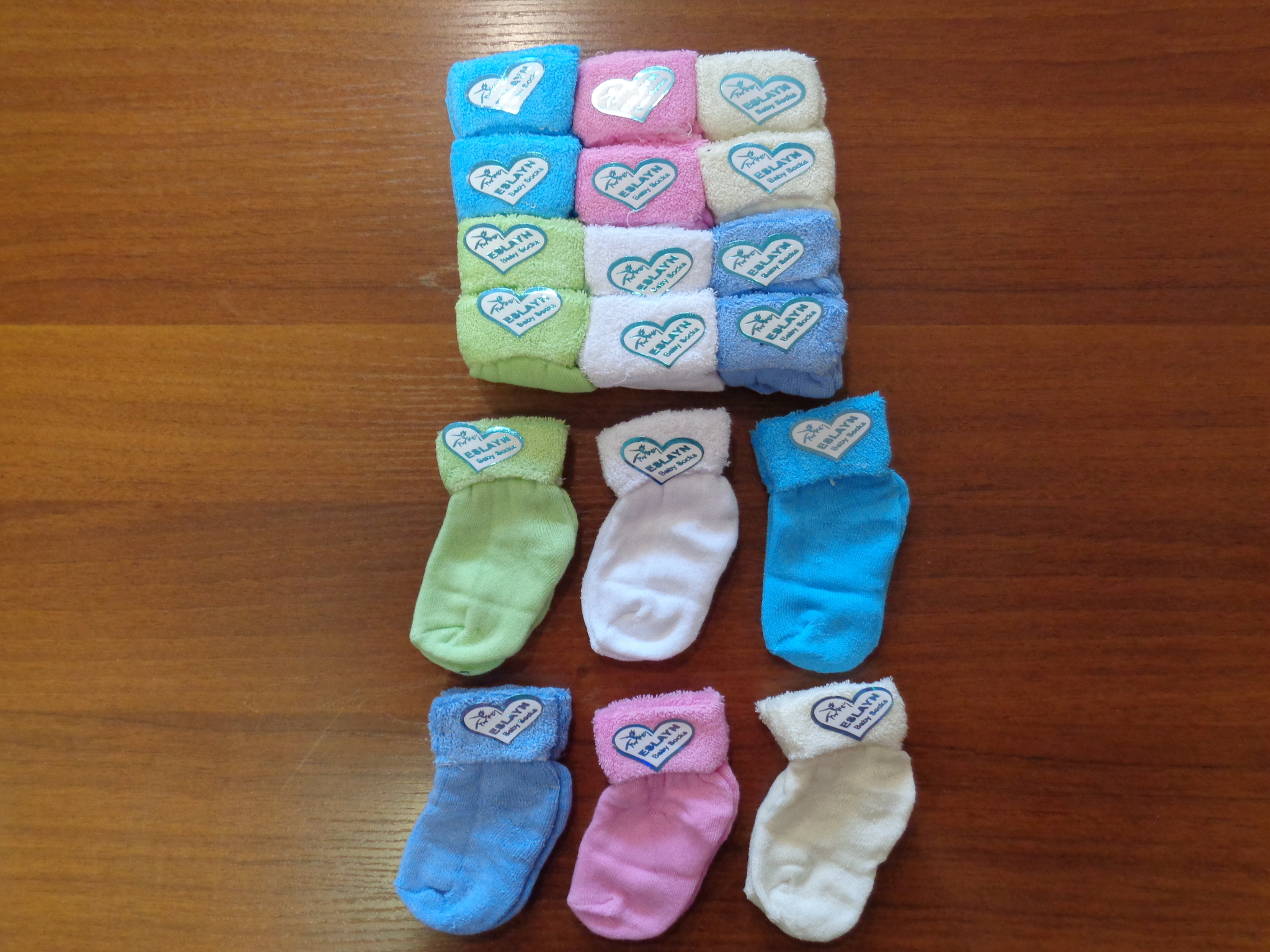 Носочки для новорожденных оптом