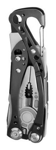 Мультитул Leatherman Skeletool CX 100 mm, 7 функций, чёрный, кробка картонная (830923)