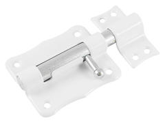 70-0-198 Задвижка накладная фигурная, с полимерным покрытием, 85мм (Россия)