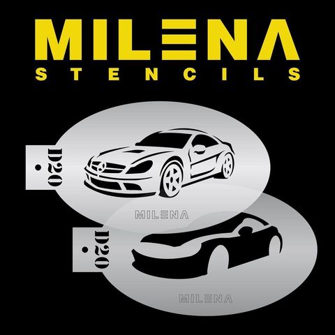 Трафарет Milena D20