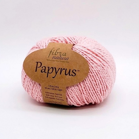 Пряжа Fibra Natura Papyrus 229-06 розовый