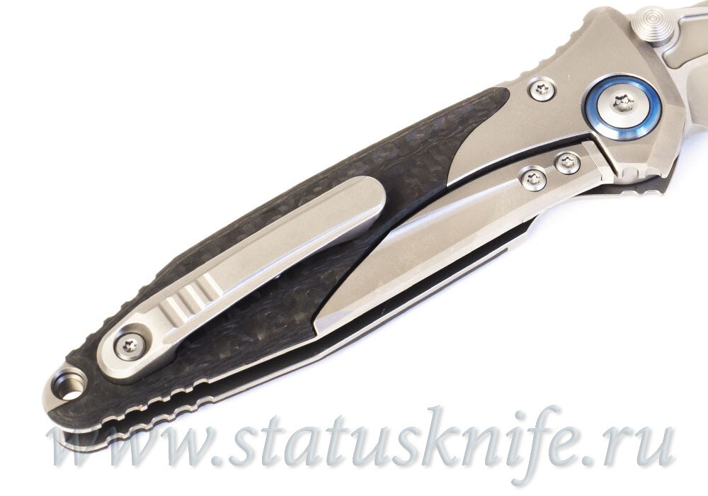 Нож Microtech Socom Bravo 261-8CFTI Partially Serrated Tanto Blue Collar