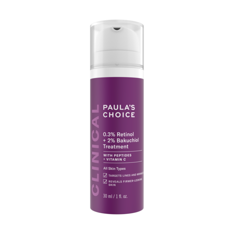 Сыворотка Paula's Choice Clinical 0.3%Retinol + 2%Bakuchiol Treatment 30 мл