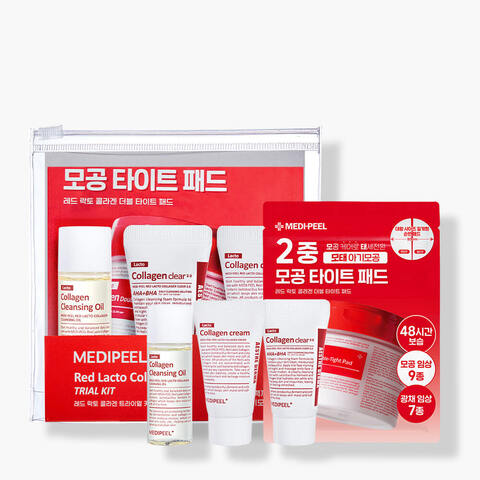 Medi-Peel Red Lacto Collagen Trial Kit набор миниатюр с пробиотическим комплексом, коллагеном и аминокислотами