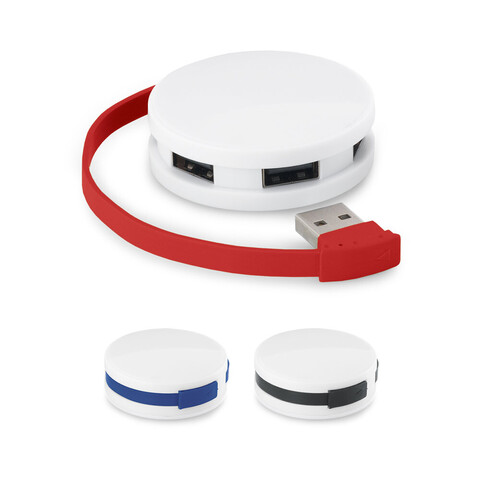 GARDNER. Концентратор USB 2'0 в корпусе из ABS