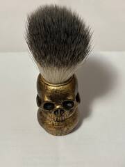 Помазок для бритья череп