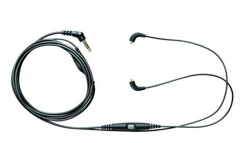 SHURE EAC64BKS отсоединяемый кабель для наушников SE846, черный, посеребренные MMCX коннекторы