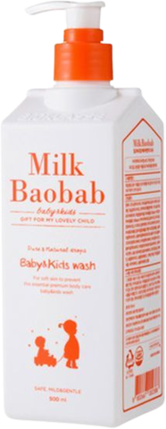Milk Baobab Baby&Kids Детский гель для душа MilkBaobab Baby&Kids Wash 500 мл
