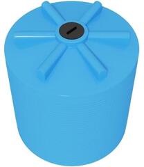 Емкость ЭВЛ 6000 Ирпласт цилиндрическая 6000 л. вертикальный (2030x2030x2150см;голубой) - арт.560316
