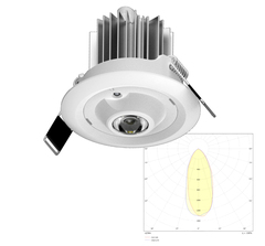 Аварийный точечный светильник для высоких помещений Moncato DP807 LED SOH