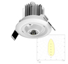 Аварийный точечный светильник для высоких помещений Moncato DP807 LED SOH с диаграммой светораспределения