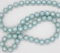 Бусины на леске 10 мм, 1 нить-65 см