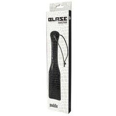 Черная шлепалка с петлёй Croco Paddle - 32 см. - 