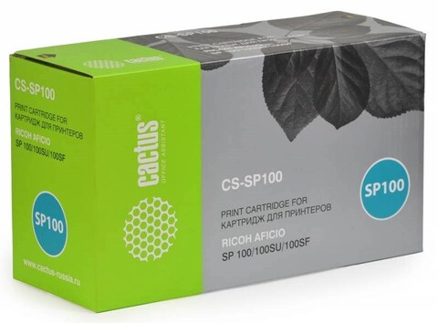 Картридж лазерный Cactus CS-SP100 407059 черный (2000стр.) для Ricoh SP100, 100SU, 100SF