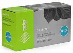 Картридж лазерный Cactus CS-SP100 407059 черный (2000стр.) для Ricoh SP100, 100SU, 100SF